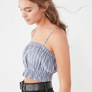 Urban Outfitters Kimchi Blue Elaina Ruffle Croppe